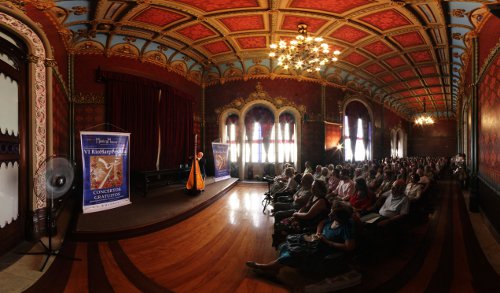 Mario Falcão at the Portuguese Royal Reading Cabinet