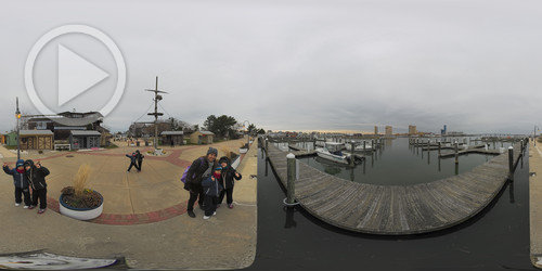 Pier em Atlantic City em 360°