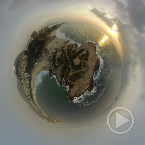 Tour Virtual 360° no Arpoador