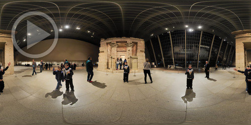 Visita 360° na área egípcia do Metmuseum de NY